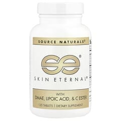 Source Naturals, Skin Eternal® with DMAE, Lipoic Acid, & C Ester, 120 Tablets - Image 3