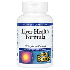 Natural Factors, Liver Health Formula, 60 Vegetarian Capsules - Image 3