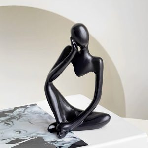 Tabletop Decor Thinker Resin Abstract Figurine